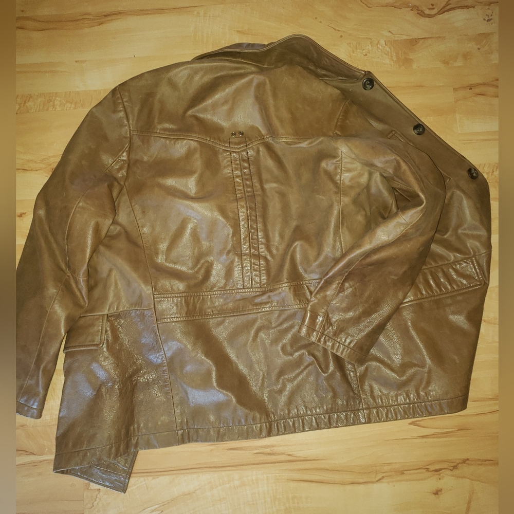 Gap leather jacket - Picture 5 of 6